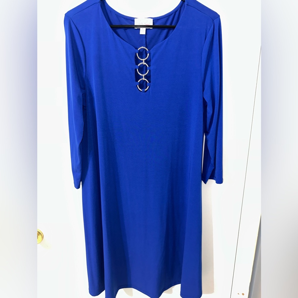 Blue womens dress